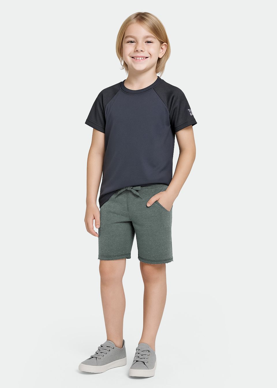 Bermuda Infantil Masculina Moletom Jogging